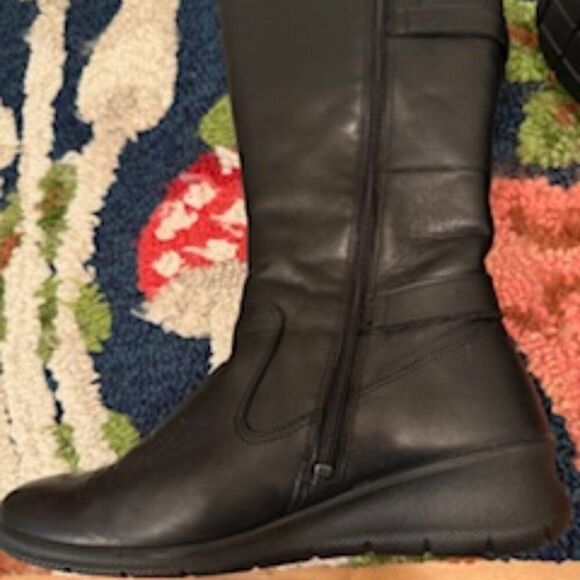 Ecco Women's Boots in Black Size 39 - Picture 6 of 9